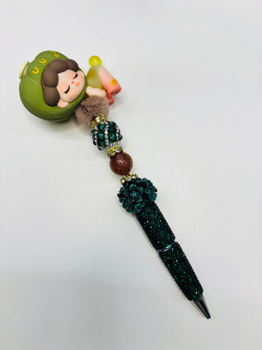 XL PEN - groen meisje