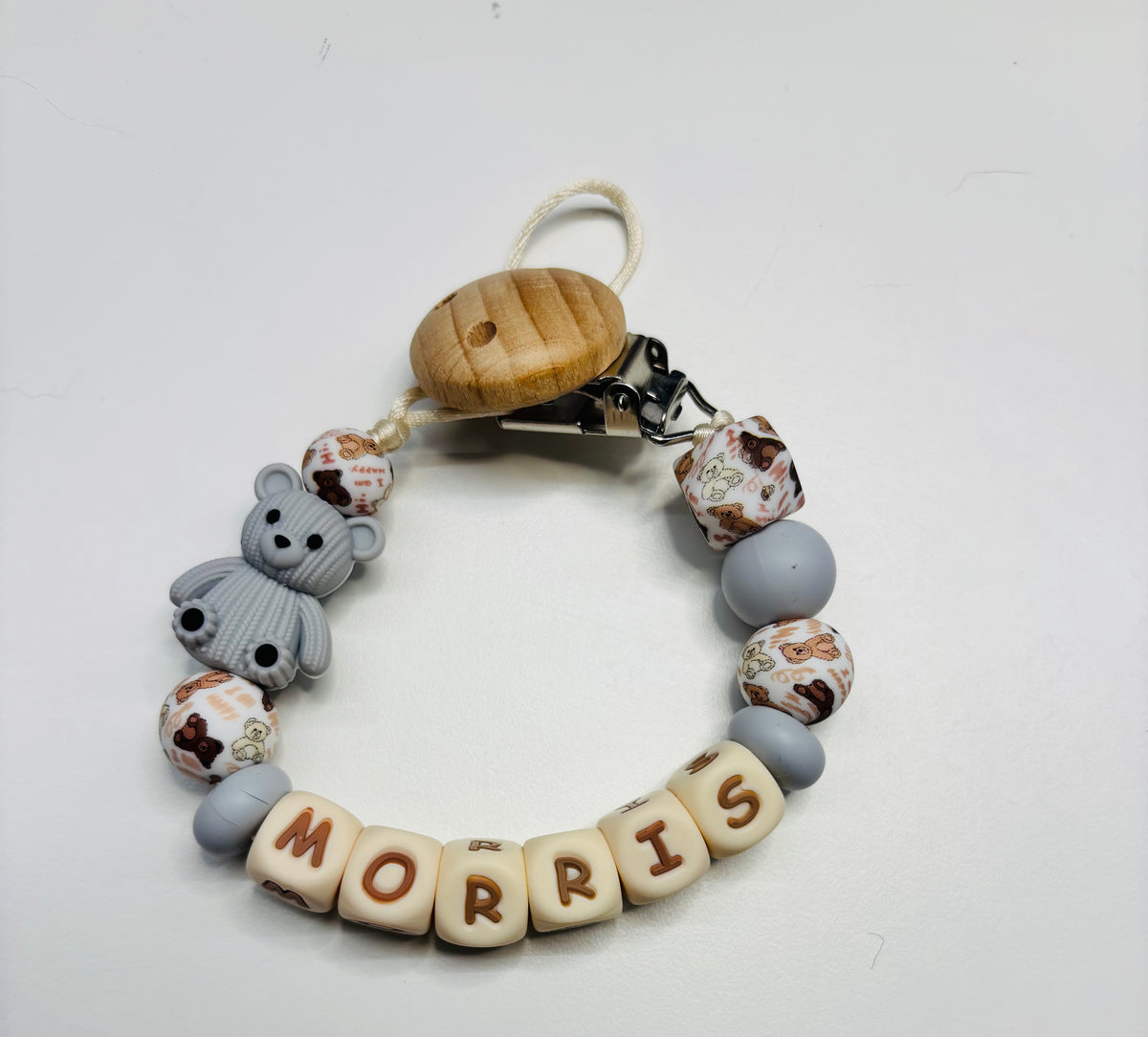 Speenkoord met naam "DELUXE" [MORRIS]