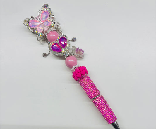 XL PEN - Vlinder roze