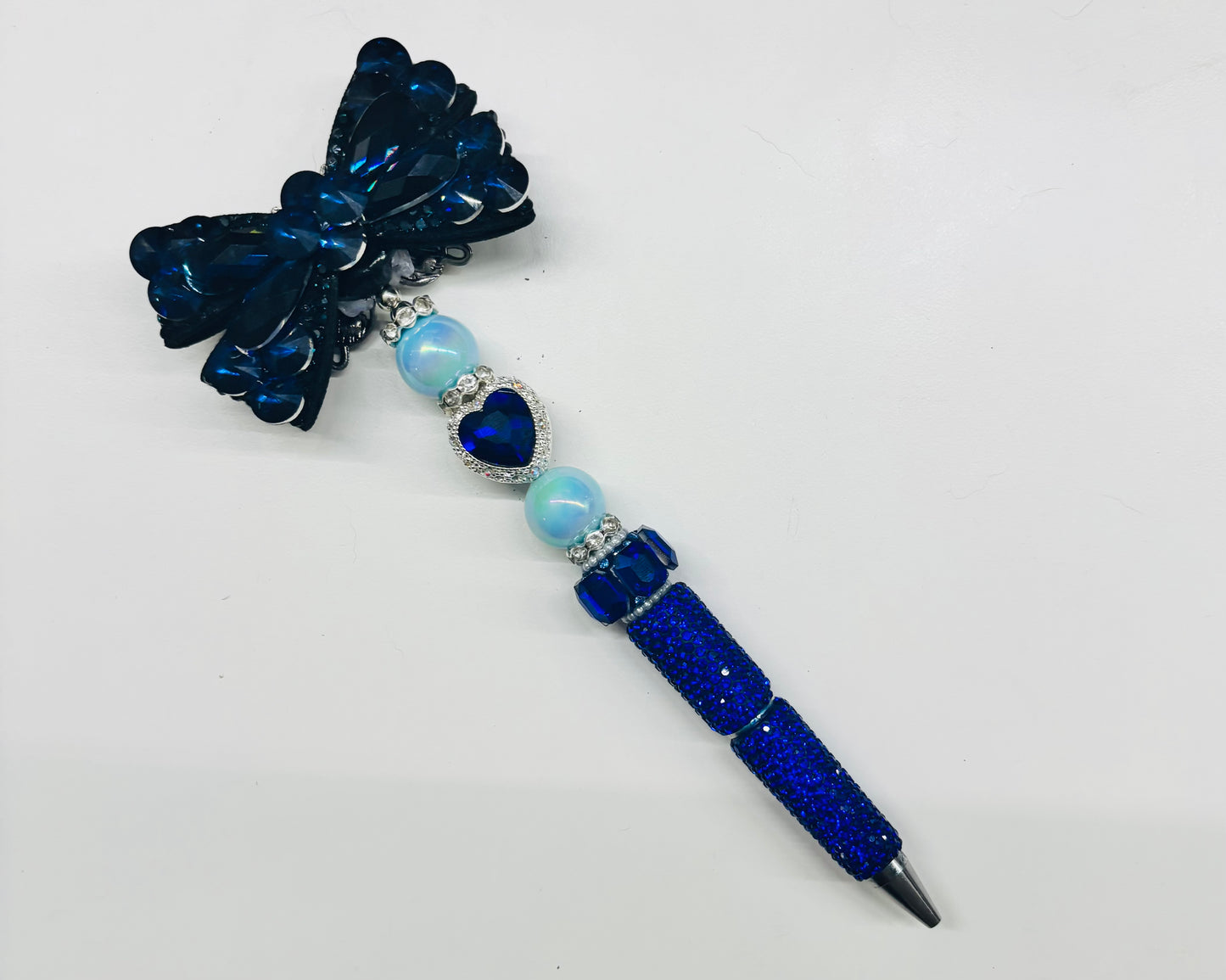 XL PEN - Blauw strikje