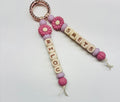 Duo-sleutelhanger met naam [MILOU]
