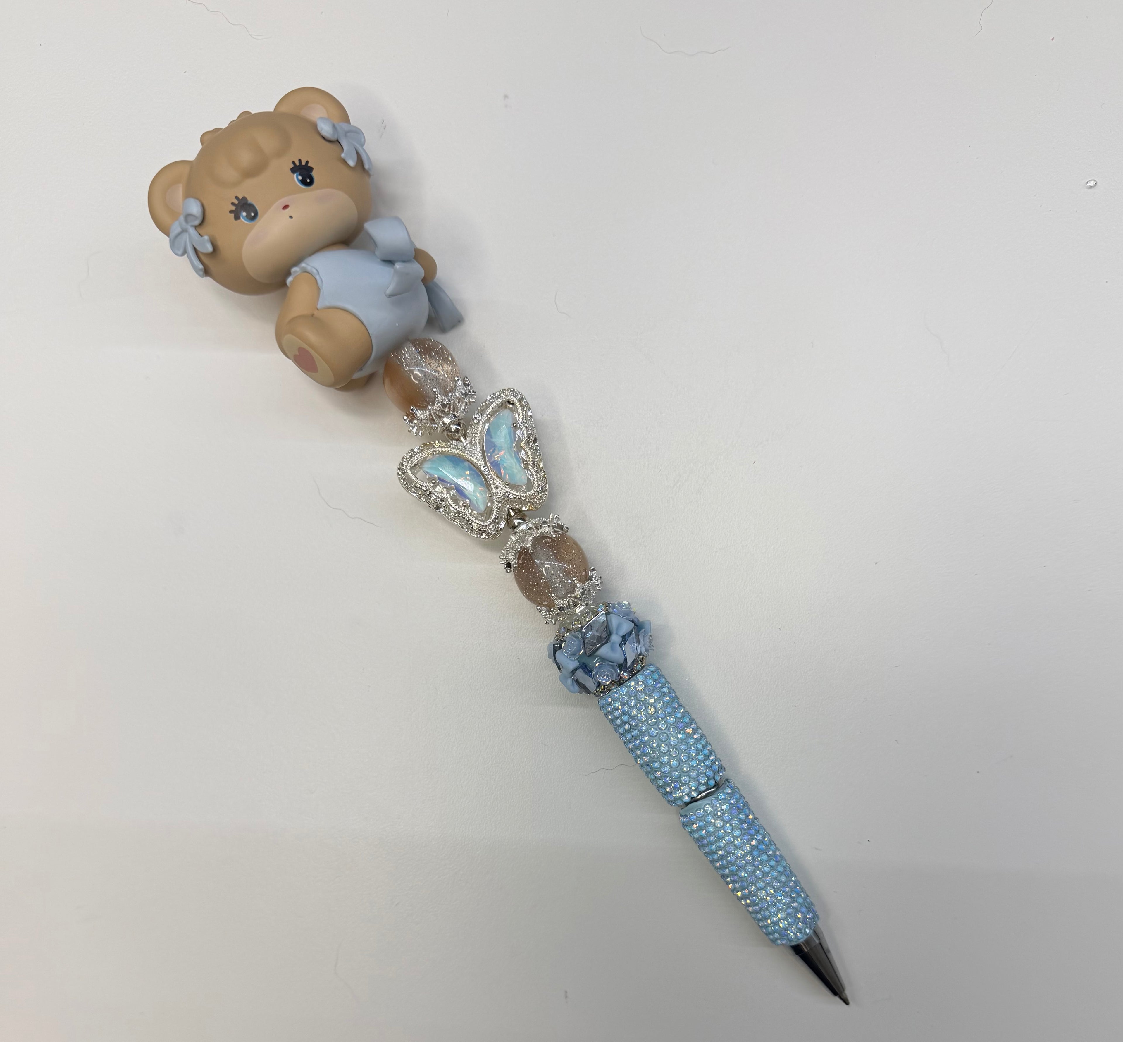 XL PEN - Blauw beertje