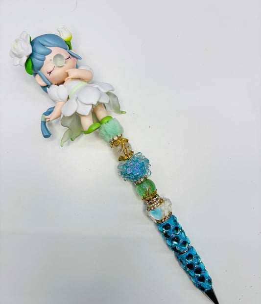 XL PEN - Poppetje wit groen