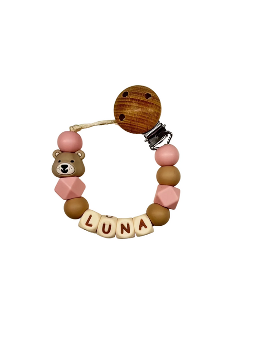 Speenkoord met naam "DELUXE" [LUNA]