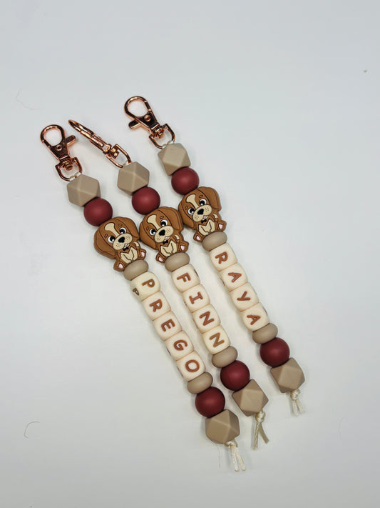 Sleutelhanger met naam [HONDJE]