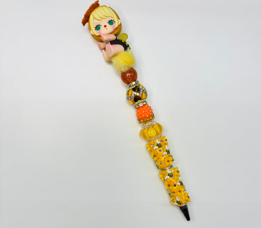 XL PEN - bijtje oranje