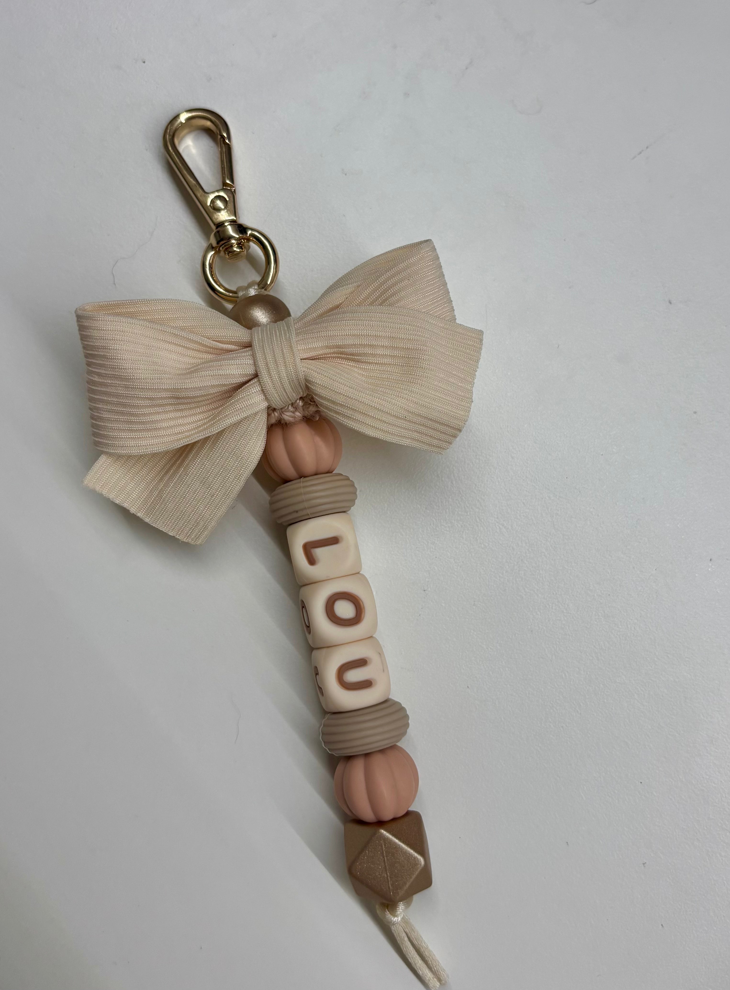 Sleutelhanger met strik [LOU]