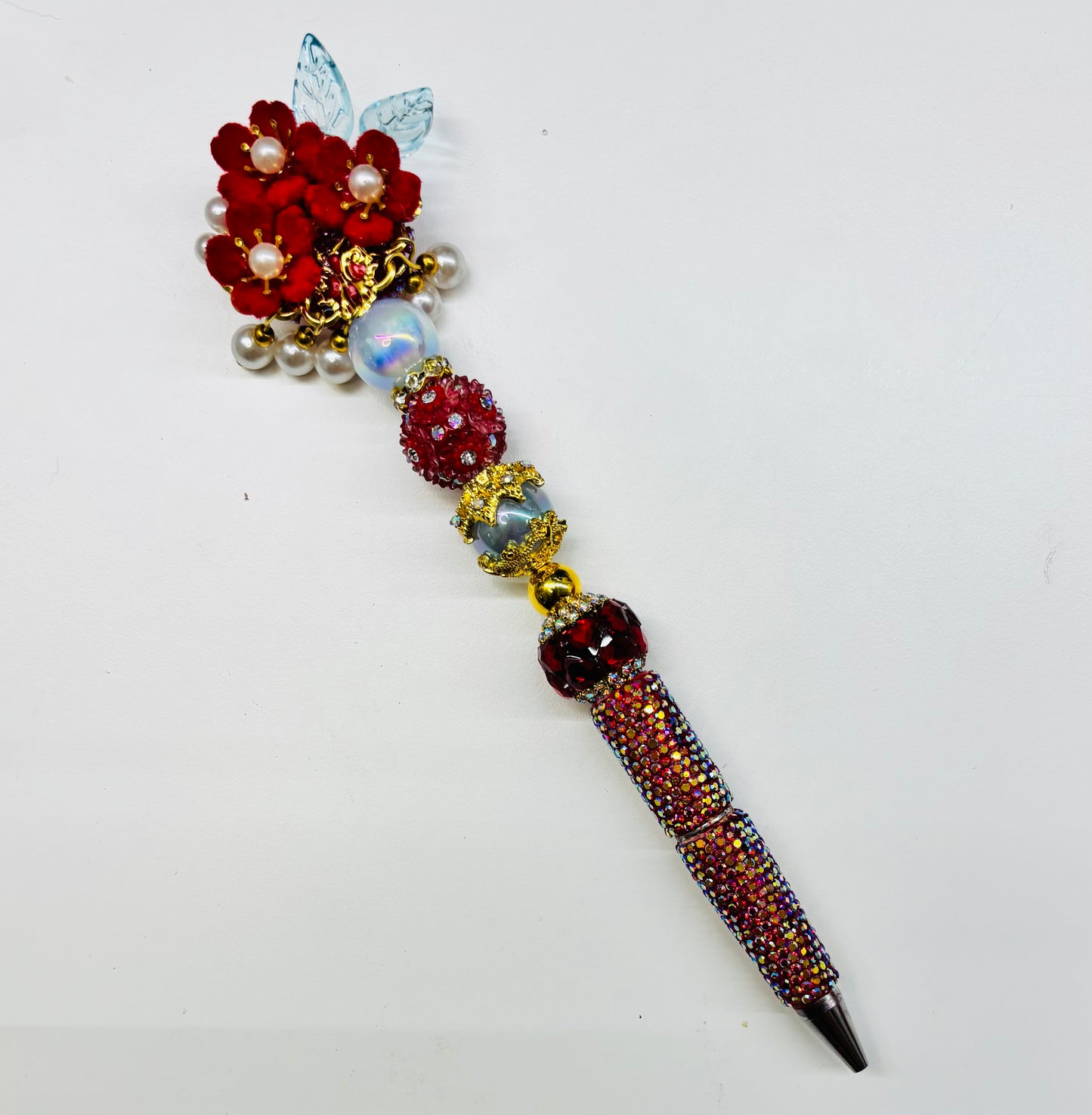 XL PEN - Rood bloemetje