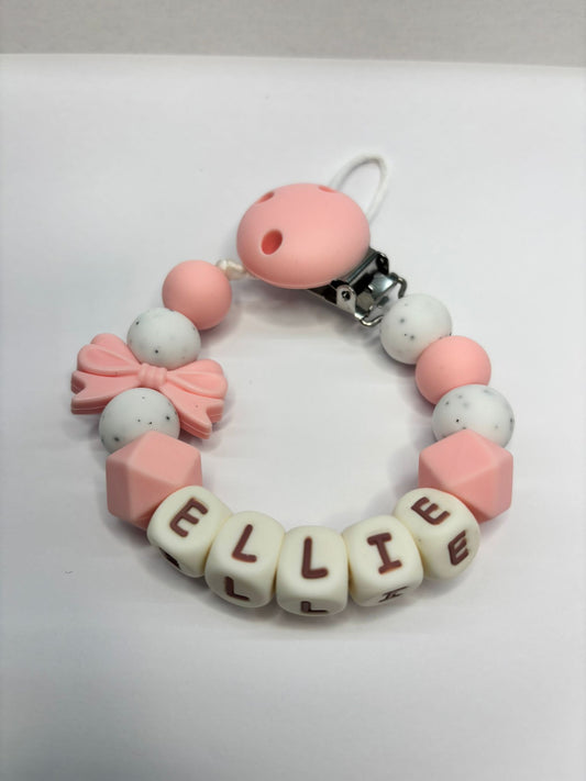 Speenkoord met naam "DELUXE" [ELLIE]