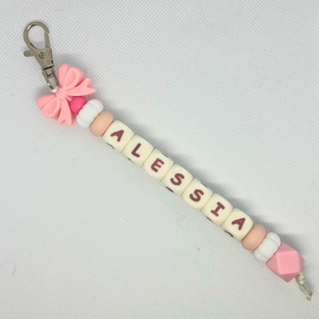Sleutelhanger met naam [ALESSIA]