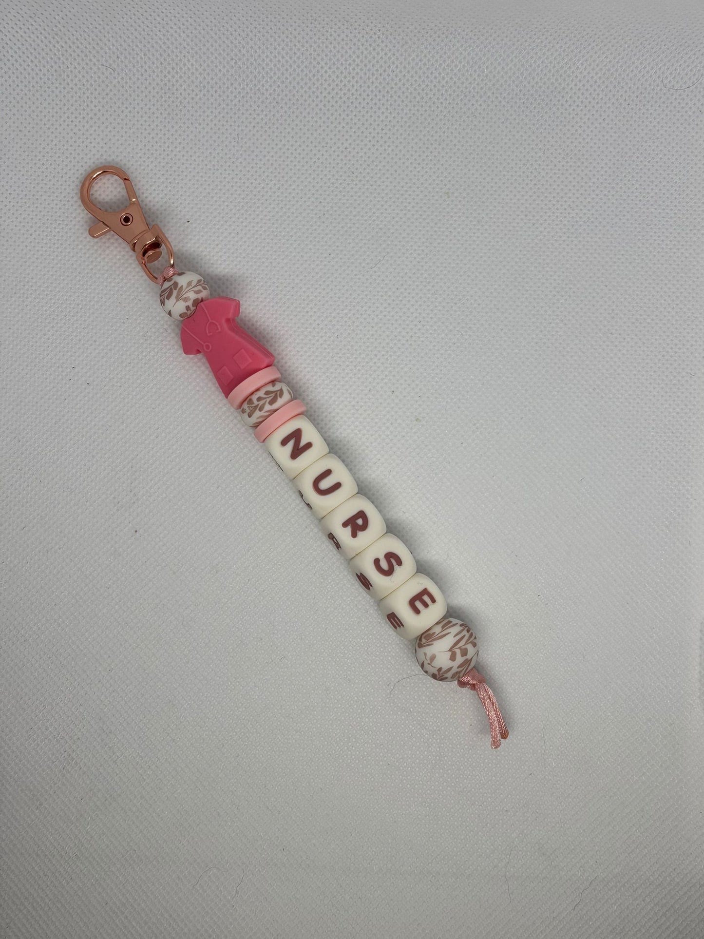 Sleutelhanger met naam [NURSE]