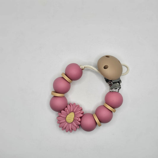 Speenkoord [ROZE BLOEM]