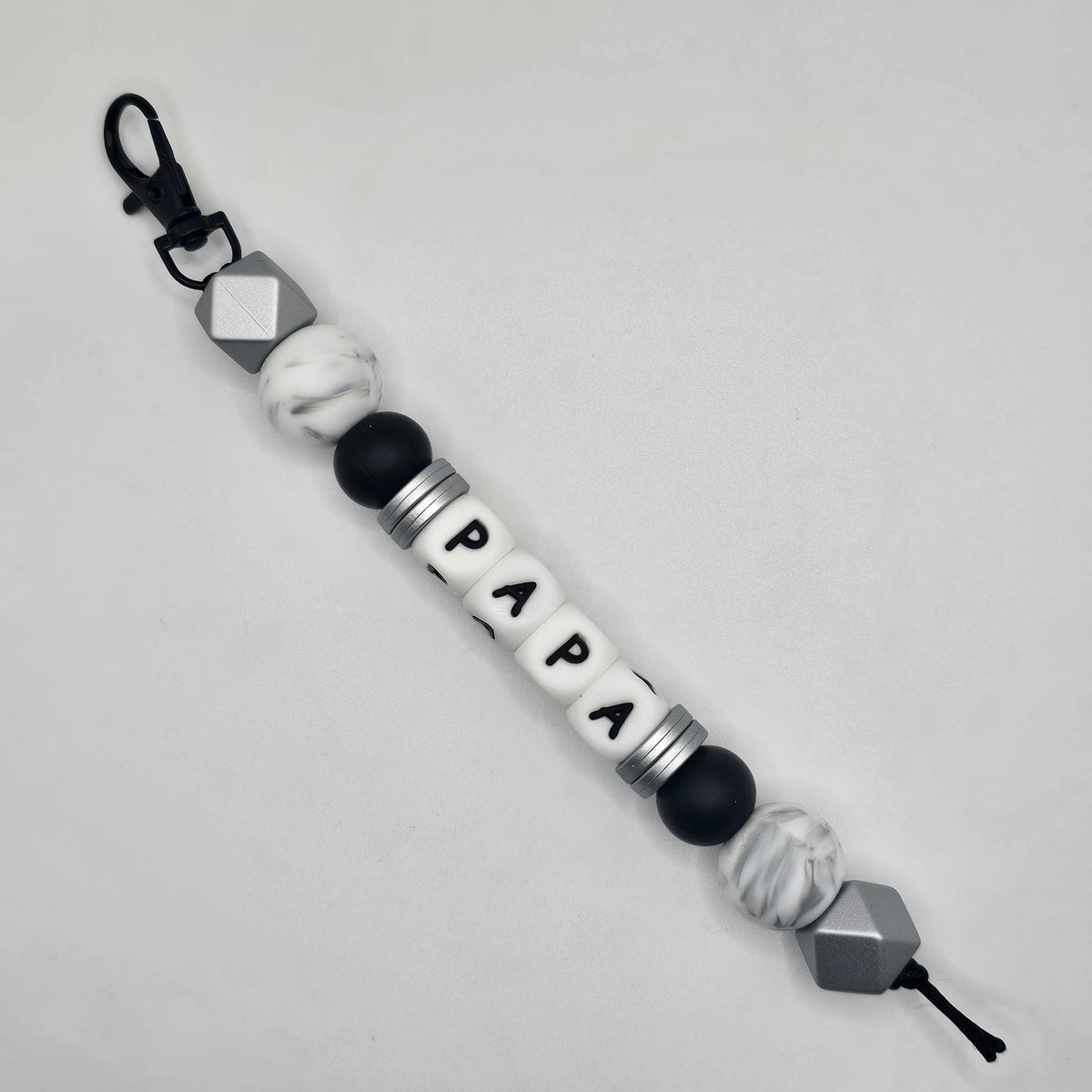Sleutelhanger met naam [PAPA]