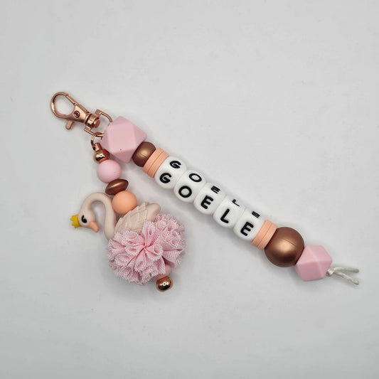 Duo-sleutelhanger met naam [GOELE]