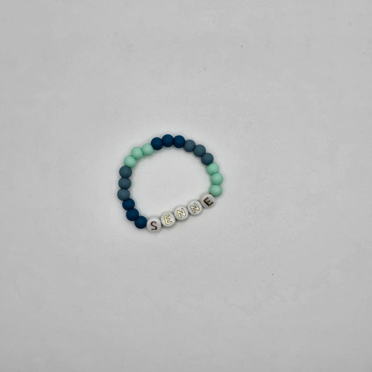 Siliconen armbandje met naam - [SENNE]