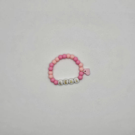 Siliconen armbandje met naam - [LEXI]