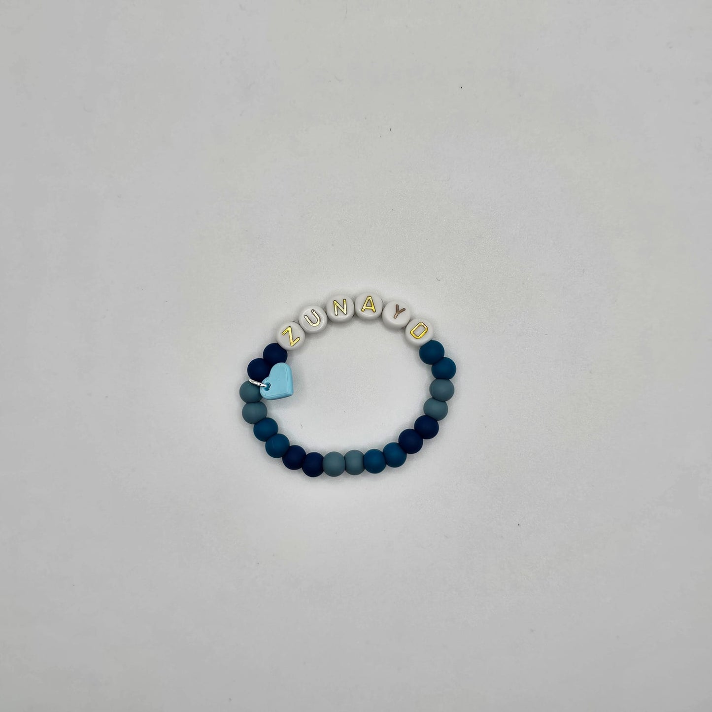 Siliconen armbandje met naam - [ZUNAYD]