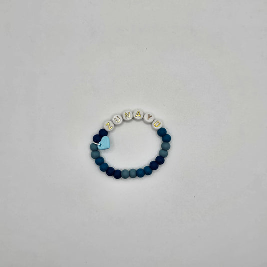 Siliconen armbandje met naam - [ZUNAYD]