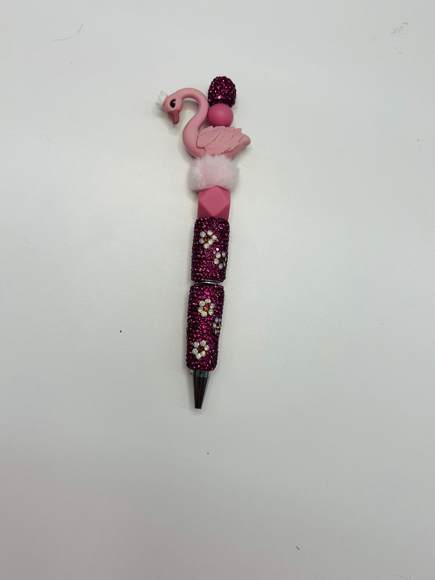 Luxe kraalpen glitter [Roze Zwaan ]