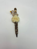 Luxe kraalpen [Beige Zwaan]