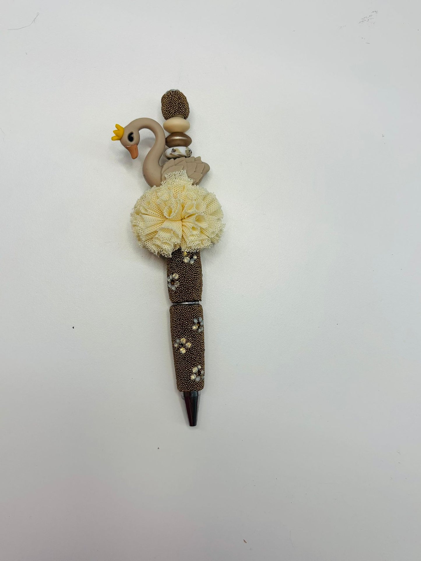 Luxe kraalpen [Beige Zwaan]