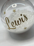 Gepersonaliseerde Kerstbal met NAAM