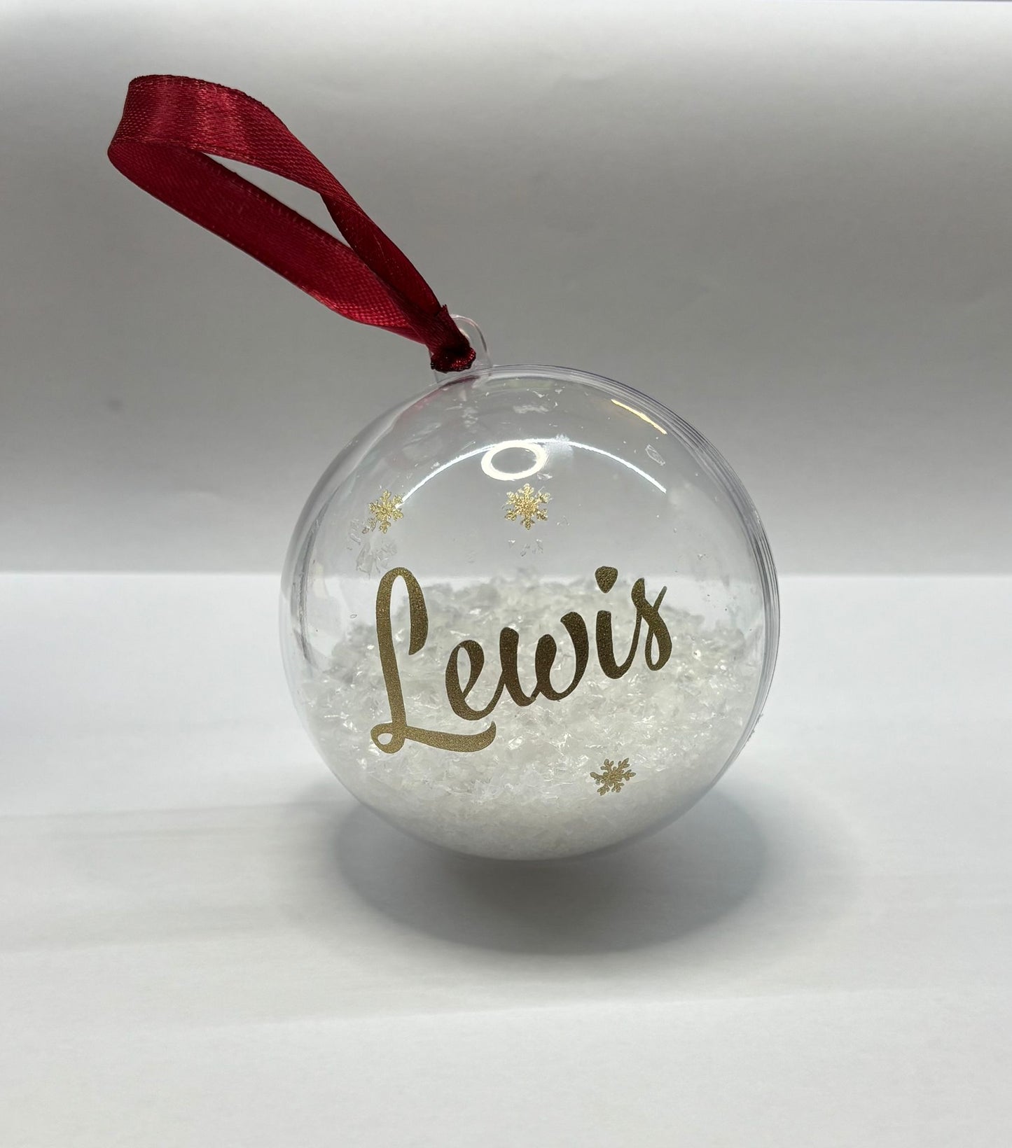 Gepersonaliseerde Kerstbal met NAAM