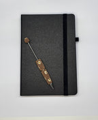 Gepersonaliseerd Notitieboekje met Luxe Kralenpen