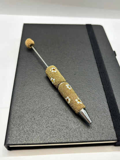 Gepersonaliseerd Notitieboekje met Luxe Kralenpen