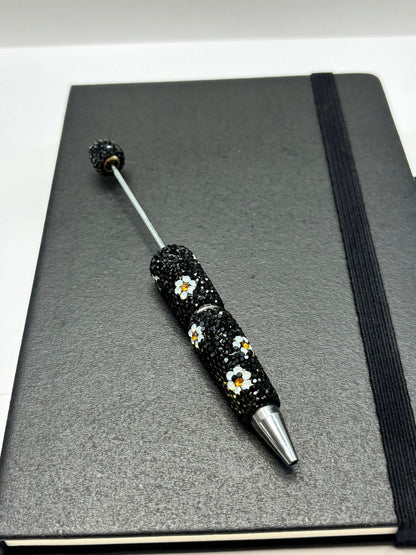 Gepersonaliseerd Notitieboekje met Luxe Kralenpen