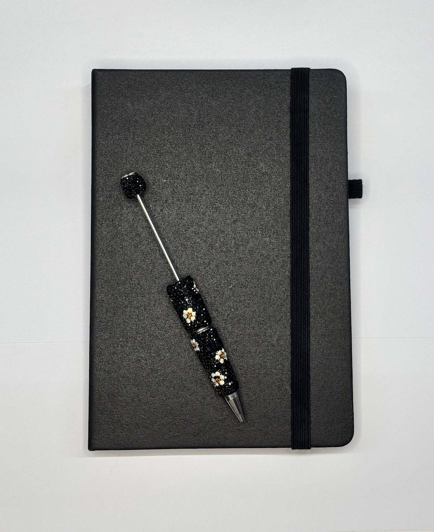 Gepersonaliseerd Notitieboekje met Luxe Kralenpen