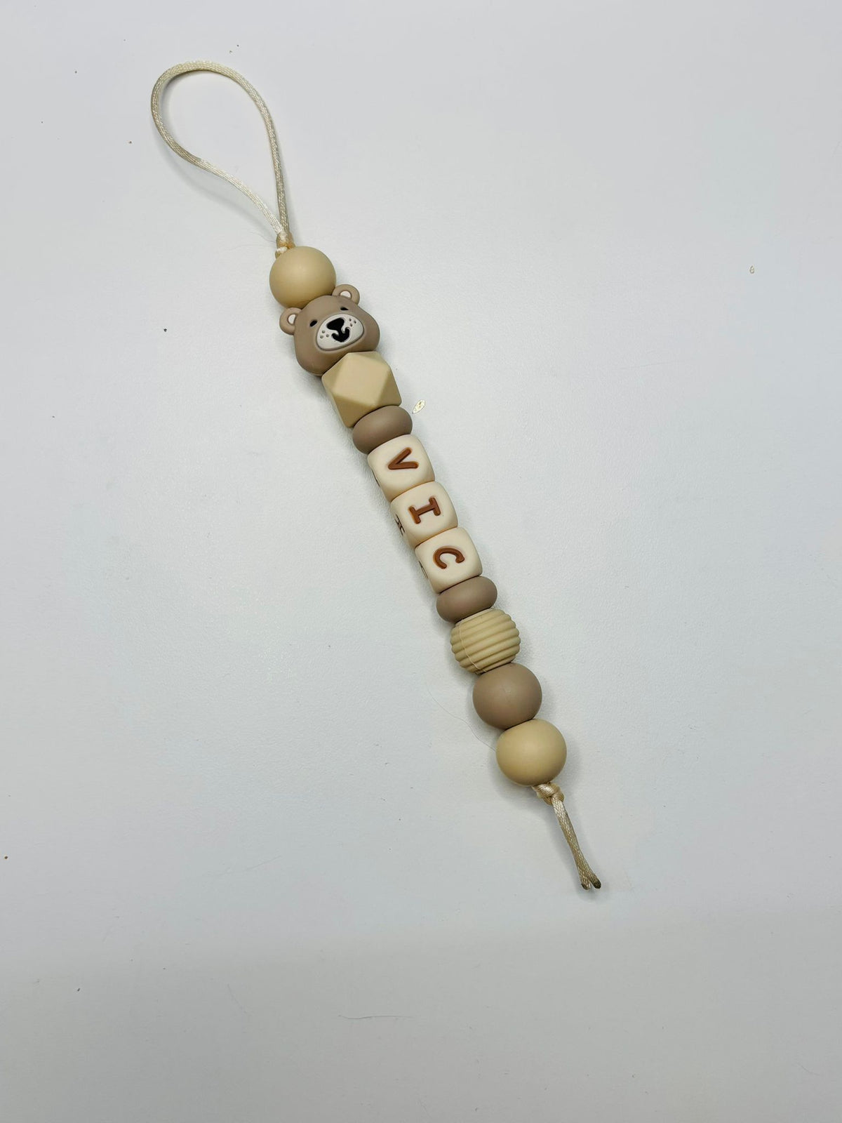 Boekentas hanger met naam [VIC]