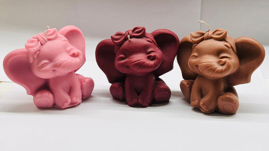 Lulu de Olifant – Handgemaakte Kaars