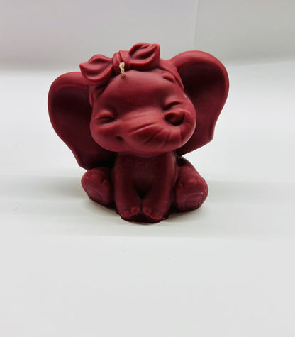 Lulu de Olifant – Handgemaakte Kaars