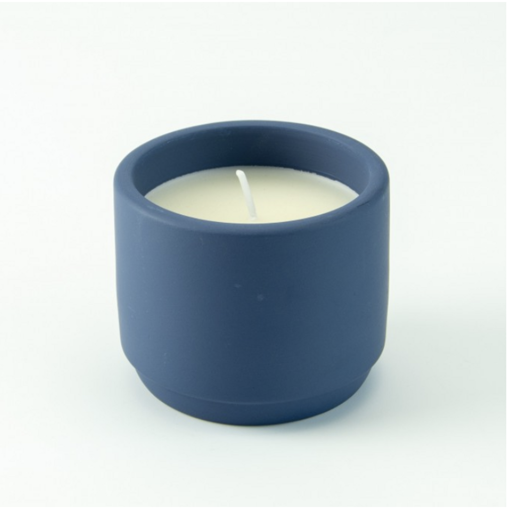 Kaars in keramiek potje