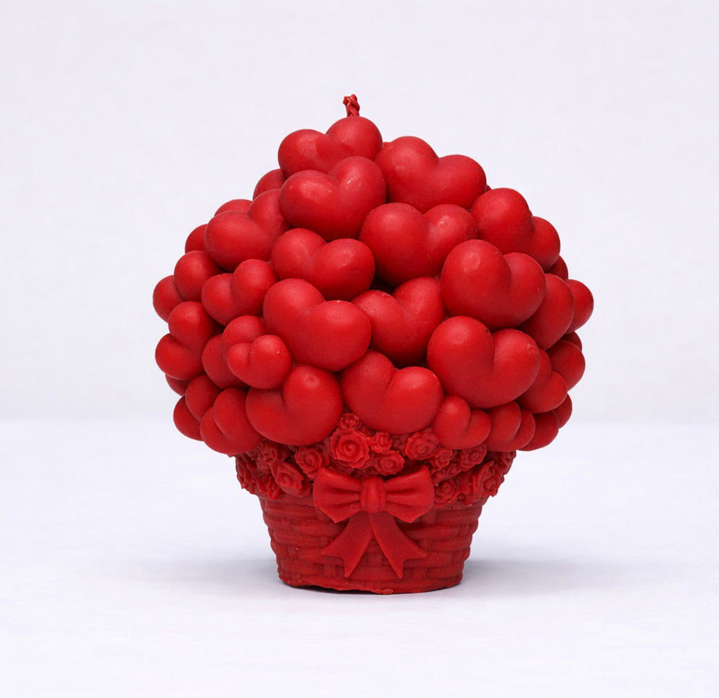 Ballonhartjes kaars