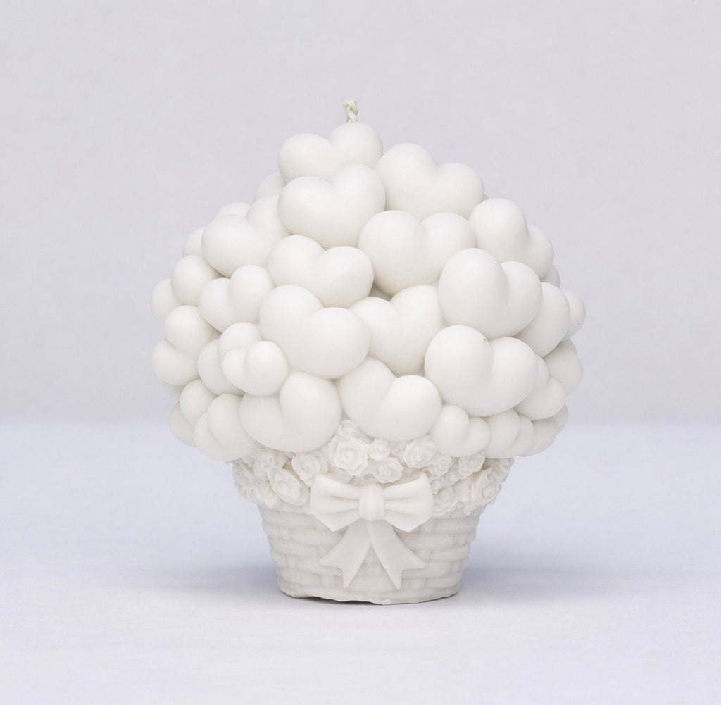 Ballonhartjes kaars