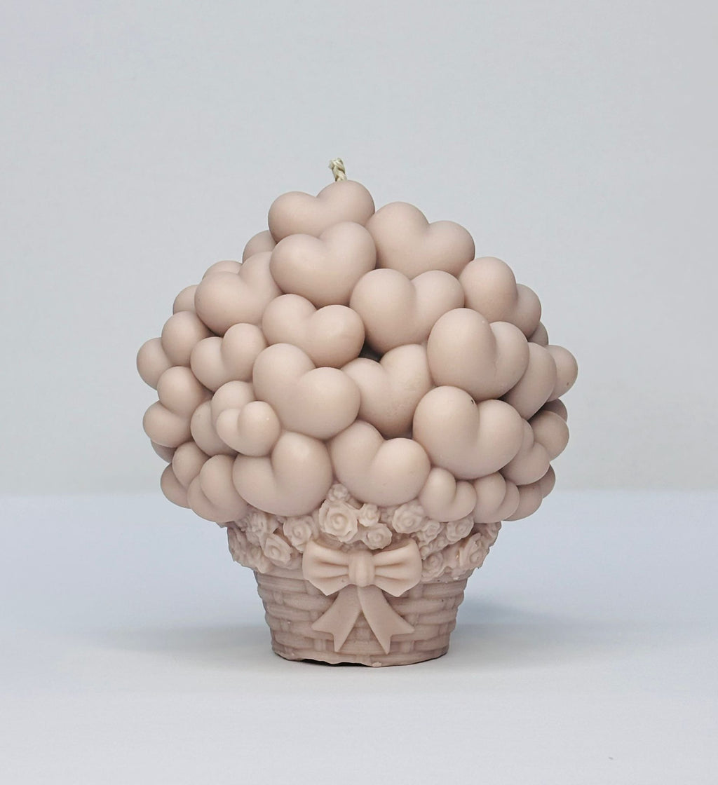 Ballonhartjes kaars